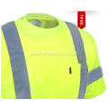 Men's High-Visibility Yellow Pocket T-Shirt